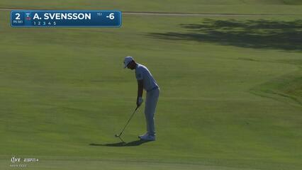 Adam Svensson | Round 4 | 2nd hole | Shot 3 | 2025 John Deere