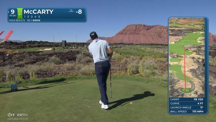 Matt McCarty | Round 2 | 9th hole | Shot 1 | 2025 Bank of Utah