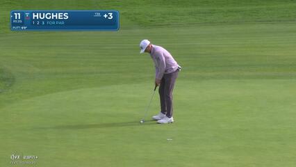 Mackenzie Hughes | Round 2 | 11th hole | Shot 3 | 2025 Genesis