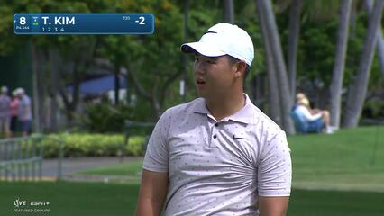Tom Kim | Round 1 | 8th hole | Shot 2 | 2025 Sony Open