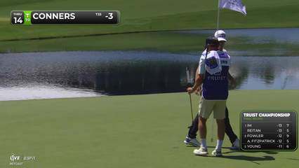 Corey Conners | Round 4 | 14th hole | Shot 4 | 2026 Truist Championship