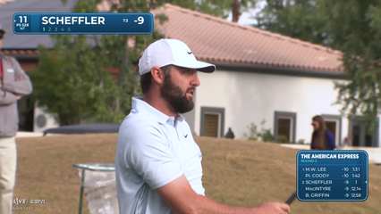 Scottie Scheffler | Round 2 | 11th hole | Shot 1 | 2026 The American Express
