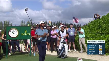 Akshay Bhatia | Round 3 | 1st hole | Shot 1 | 2024 Hero World Challenge