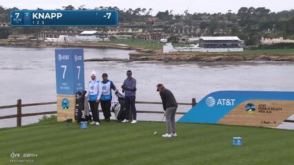 Jake Knapp | Round 1 | 7th hole | Shot 1 | 2025 AT&T Pebble Beach