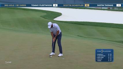 Scottie Scheffler | Round 1 | 3rd hole | Shot 3 | 2026 THE PLAYERS