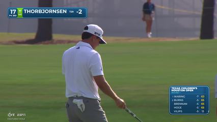 Michael Thorbjornsen | Round 1 | 17th hole | Shot 4 | 2026 Houston Open