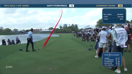 Cameron Young | Round 4 | 18th hole | Shot 1 | 2026 THE PLAYERS