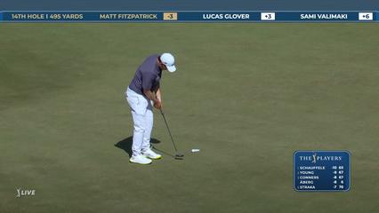Matt Fitzpatrick | Round 2 | 14th hole | Shot 4 | 2026 THE PLAYERS
