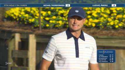 Ludvig Aberg | Round 4 | 17th hole | Shot 3 | 2026 THE PLAYERS