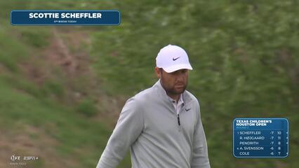 Scottie Scheffler | Round 2 | 2nd hole | Shot 2 | 2025 Houston Open