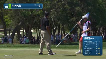 Tony Finau | Round 4 | 10th hole | Shot 4 | 2026 Valspar