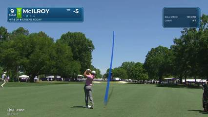 Rory McIlroy | Round 4 | 9th hole | Shot 2 | 2026 Truist Championship