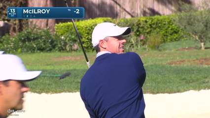 Rory McIlroy | Round 1 | 13th hole | Shot 2 | 2026 AT&T Pebble Beach