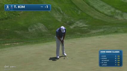 Tom Kim | Round 1 | 3rd hole | Shot 4 | 2025 John Deere