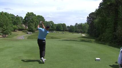 Ernie Els | Round 3 | 8th hole | Shot 1 | 2025 Mitsubishi