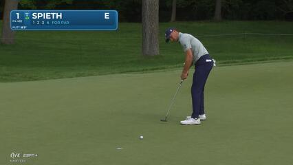 Jordan Spieth | Round 1 | 1st hole | Shot 5 | 2025 the Memorial