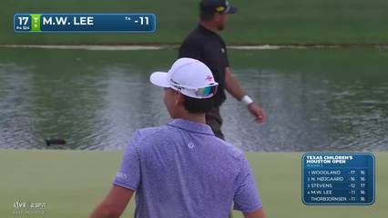 Min Woo Lee | Round 3 | 17th hole | Shot 2 | 2026 Texas Children's
