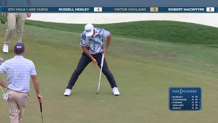 Viktor Hovland | Round 1 | 6th hole | Shot 4 | 2026 THE PLAYERS