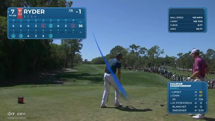 Sam Ryder | Round 2 | 7th hole | Shot 1 | 2026 Valspar