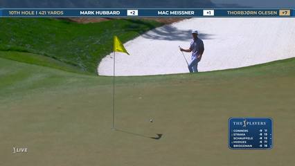 Thorbjørn Olesen | Round 2 | 10th hole | Shot 3 | 2026 THE PLAYERS