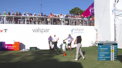 David Lipsky | Round 3 | 18th hole | Shot 1 | 2026 Valspar