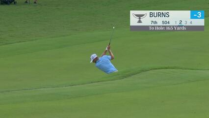 Sam Burns | Round 2 | 7th hole | Shot 2 | 2025 TOUR Championship