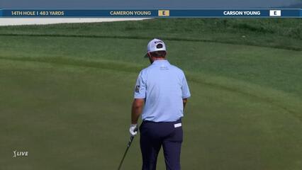 Cameron Young | Round 3 | 14th hole | Shot 4 | 2025 THE PLAYERS