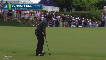 Xander Schauffele | Round 3 | 2nd hole | Shot 4 | 2026 Truist Championship
