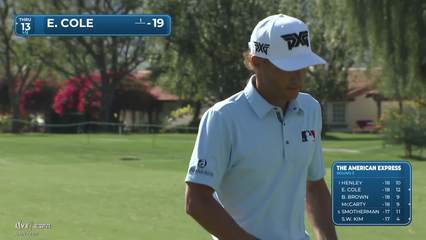 Eric Cole | Round 3 | 4th hole | Shot 3 | 2026 The American Express