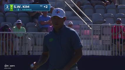 Si Woo Kim | Round 4 | 2nd hole | Shot 3 | 2026 Truist Championship