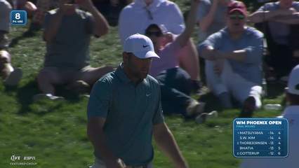 Scottie Scheffler | Round 4 | 8th hole | Shot 3 | 2026 WM Phoenix Open