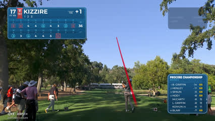 Patton Kizzire | Round 2 | 17th hole | Shot 1 | 2025 Procore