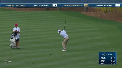 Chandler Phillips | Round 4 | 1st hole | Shot 2 | 2025 THE PLAYERS