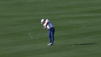 Greyson Sigg | Round 3 | 18th hole | Shot 2 | 2025 The American Express