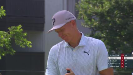 Matti Schmid | Round 4 | 14th hole | Shot 5 | 2025 Charles Schwab