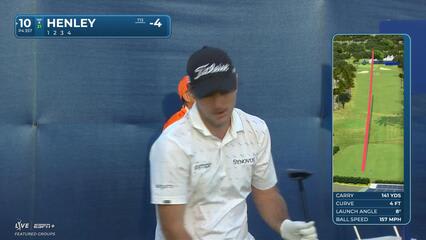 Russell Henley | Round 2 | 10th hole | Shot 1 | 2025 Sony Open