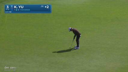 Kevin Yu | Round 2 | 3rd hole | Shot 3 | 2025 Genesis