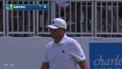 Ludvig Åberg | Round 3 | 15th hole | Shot 5 | 2026 Charles Schwab
