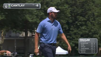 Patrick Cantlay | Round 4 | 12th hole | Shot 3 | 2025 FedEx St. Jude