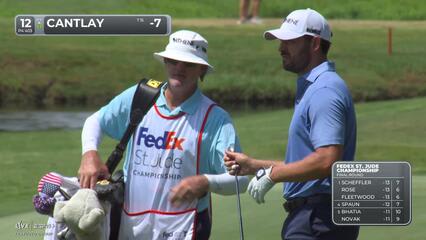 Patrick Cantlay | Round 4 | 12th hole | Shot 2 | 2025 FedEx St. Jude