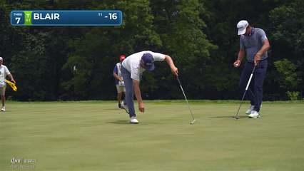 Zac Blair | Round 3 | 7th hole | Shot 2 | 2026 John Deere