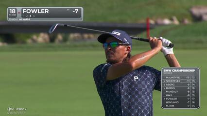 Rickie Fowler | Round 3 | 18th hole | Shot 3 | 2025 BMW Championship
