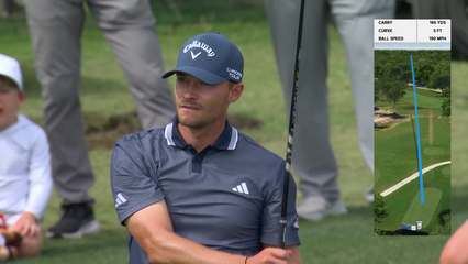 Nicolai Højgaard | Round 3 | 14th hole | Shot 1 | 2026 Texas Children's