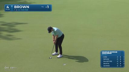 Blades Brown | Round 1 | 4th hole | Shot 3 | 2025 Charles Schwab