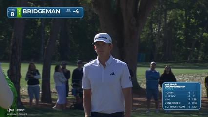 Jacob Bridgeman | Round 2 | 17th hole | Shot 3 | 2026 Valspar