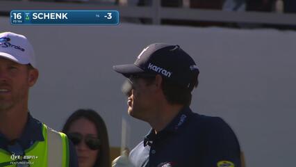 Adam Schenk | Round 1 | 16th hole | Shot 1 | 2025 WM Phoenix Open