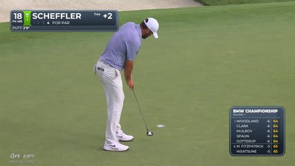 Scottie Scheffler | Round 1 | 18th hole | Shot 4 | 2026 BMW Championship