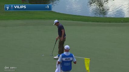 Karl Vilips | Round 1 | 16th hole | Shot 3 | 2025 Wyndham