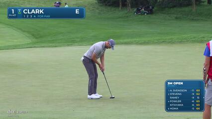 Wyndham Clark | Round 1 | 1st hole | Shot 4 | 2025 3M Open