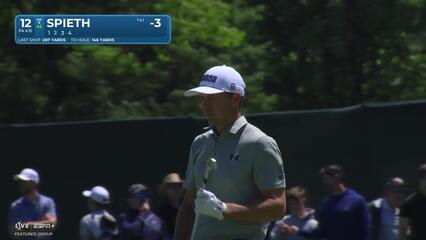 Jordan Spieth | Round 3 | 12th hole | Shot 2 | 2025 Truist Championship